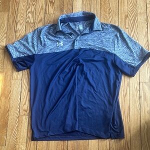 Under Armour Men's Blue Polo Shirt